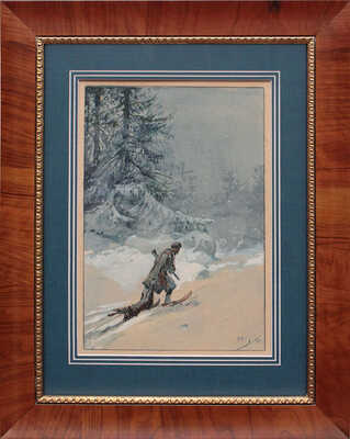 Каразин Николай Николаевич. С охоты на волка 